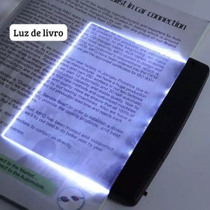 Luminária para livro portátil