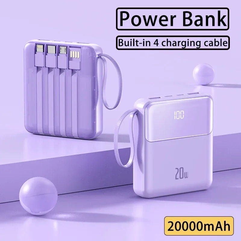 Mini Power Bank - Para Iphone, Samsung e Xiaomi - Danaly